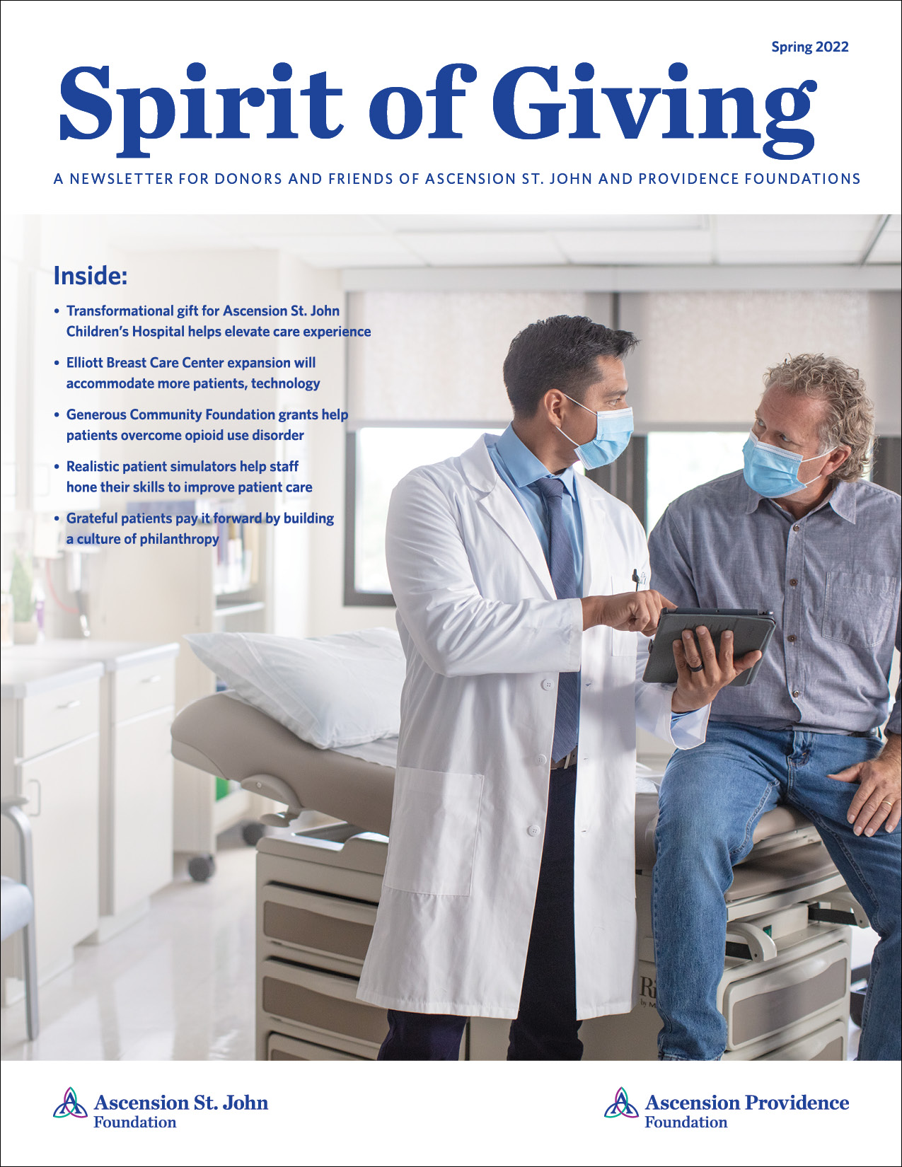 Spring 2022 Spirit of Giving Cover